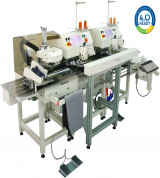 Máy may túi quần jean tự động 2 đầu 2 màu chỉ JAM JT882H